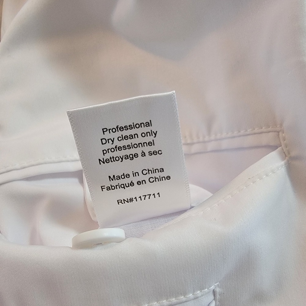 Paisley & Gray Men's Slim Fit White Polyester Jacket Size XL New With Tags - Picture 8 of 9
